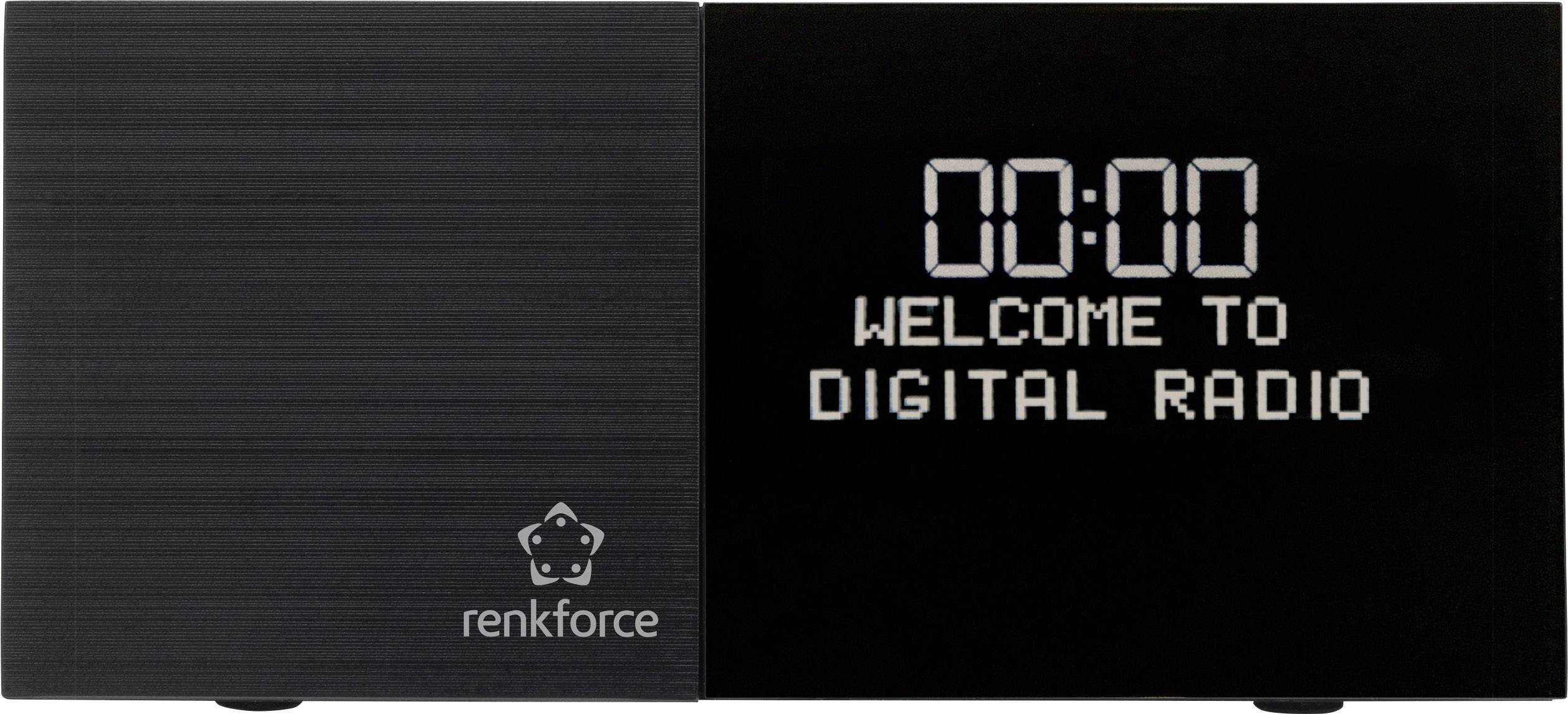 Renkforce RF-DAB-AP Adaptateur radio DAB+, FM noir