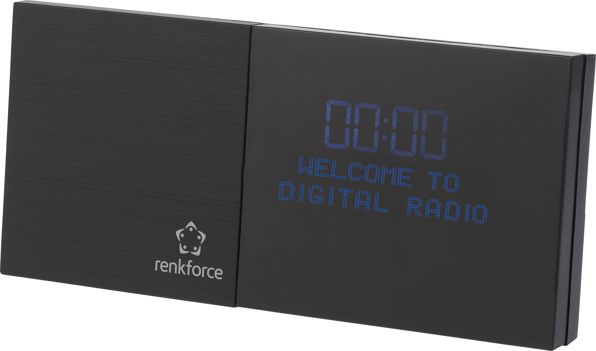 Renkforce RF-DAB-AP Adaptateur radio DAB+, FM noir