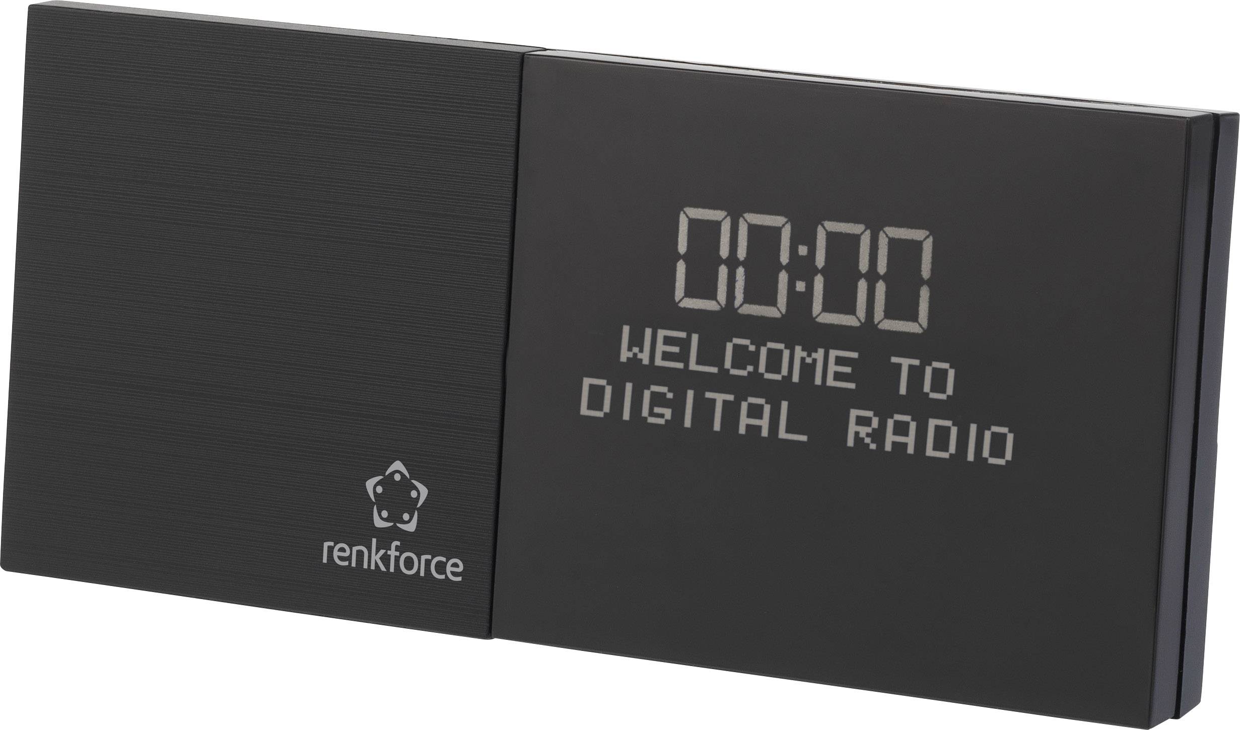 Renkforce RF-DAB-AP Adaptateur radio DAB+, FM noir