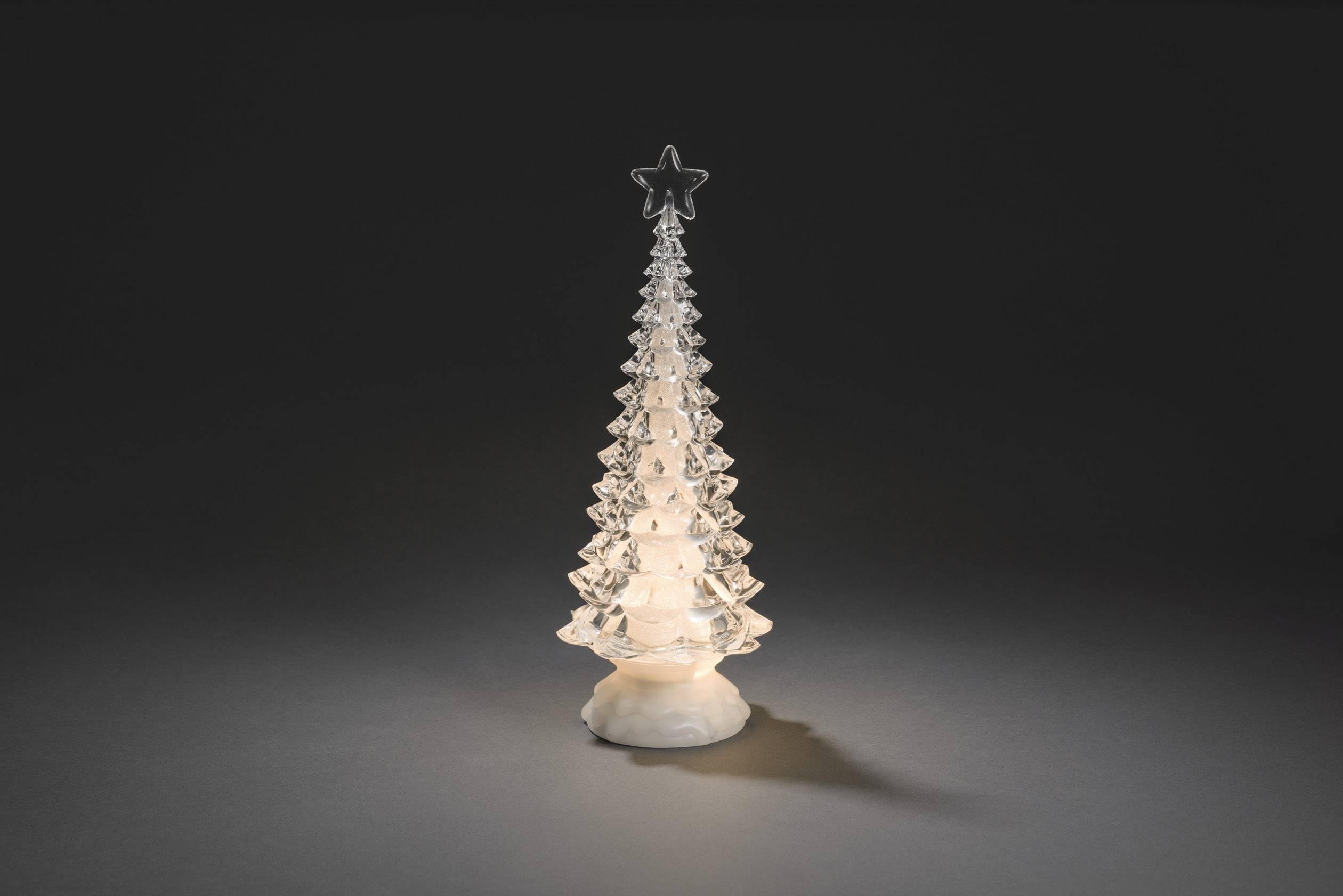 Konstsmide 2802-000 Acryl-Figur sapin de Noël blanc chaud LED transparent(e)