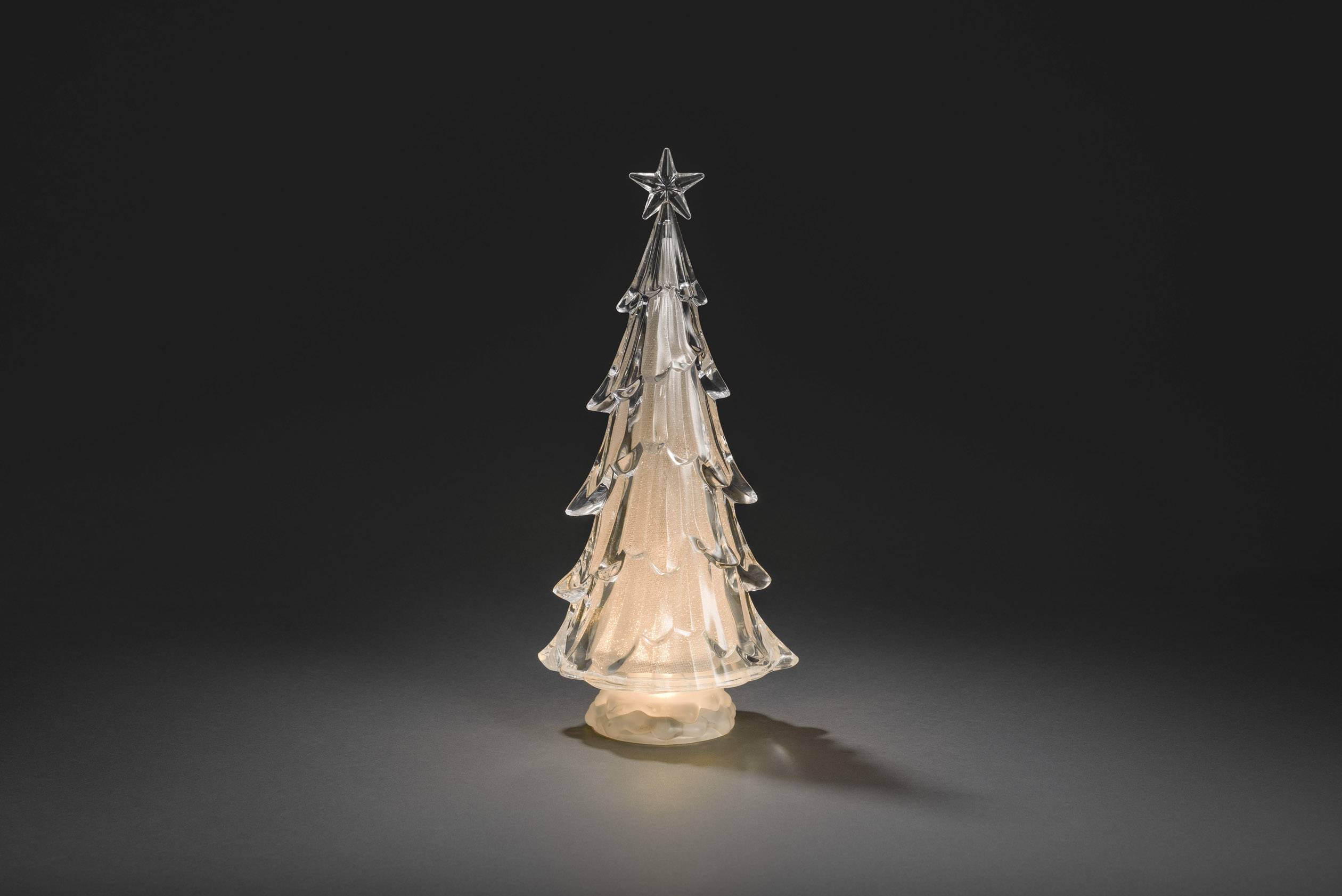 Konstsmide 2804-000 Acryl-Figur sapin de Noël blanc chaud LED acrylique