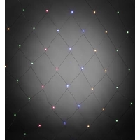 Konstsmide Filet lumineux pour l'extérieur 24 V 80 LED multicolore Konstsmide Filet lumineux pour l'extérieur 24 V 80 LED multicolore