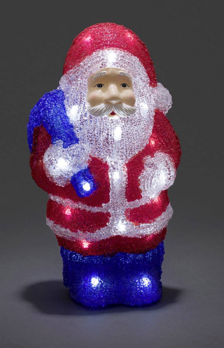 papa Noël Konstsmide LED blanc