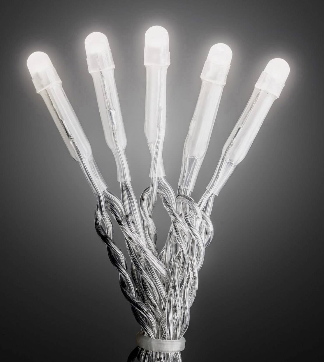 Konstsmide 6340-123 Micro guirlande lumineuse pour l'intérieur sur secteur Nombre de lumière 10 LED blanc chaud Longue