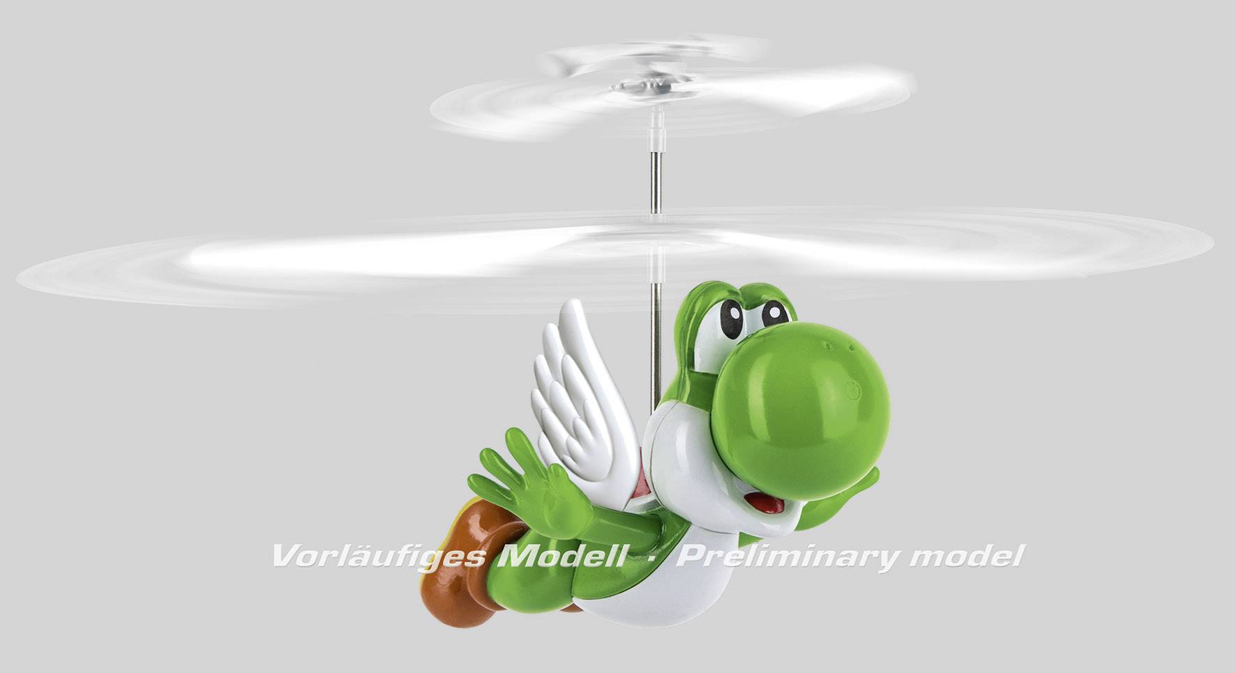 Carrera RC Super Mario - Flying Cape Yoshi Hélicoptère RC à double rotor prêt à voler (RtF)