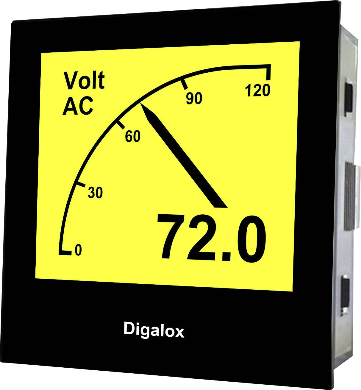 TDE Instruments Digalox DPM72-MP Appareil de mesure numérique à encastrer