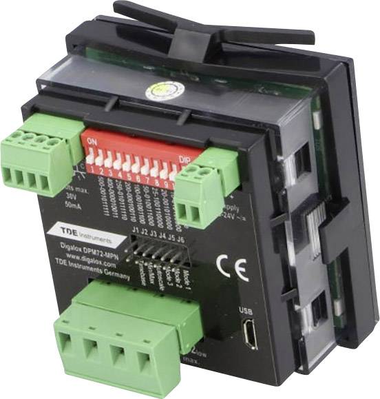 TDE Instruments Digalox DPM72-MP Appareil de mesure numérique à encastrer