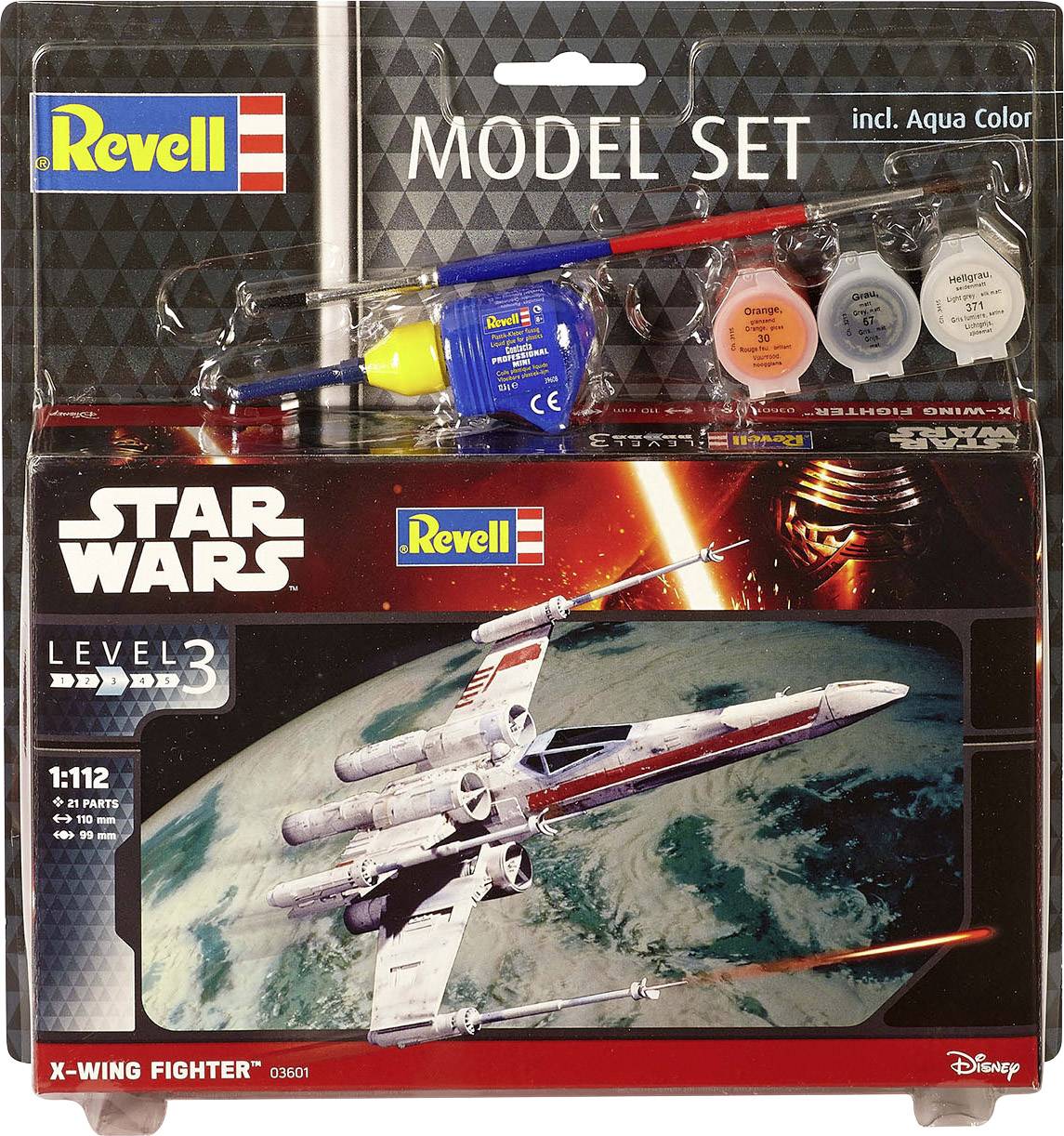 Revell 63601 Star Wars X-Wing Maquette de science fiction 1:112