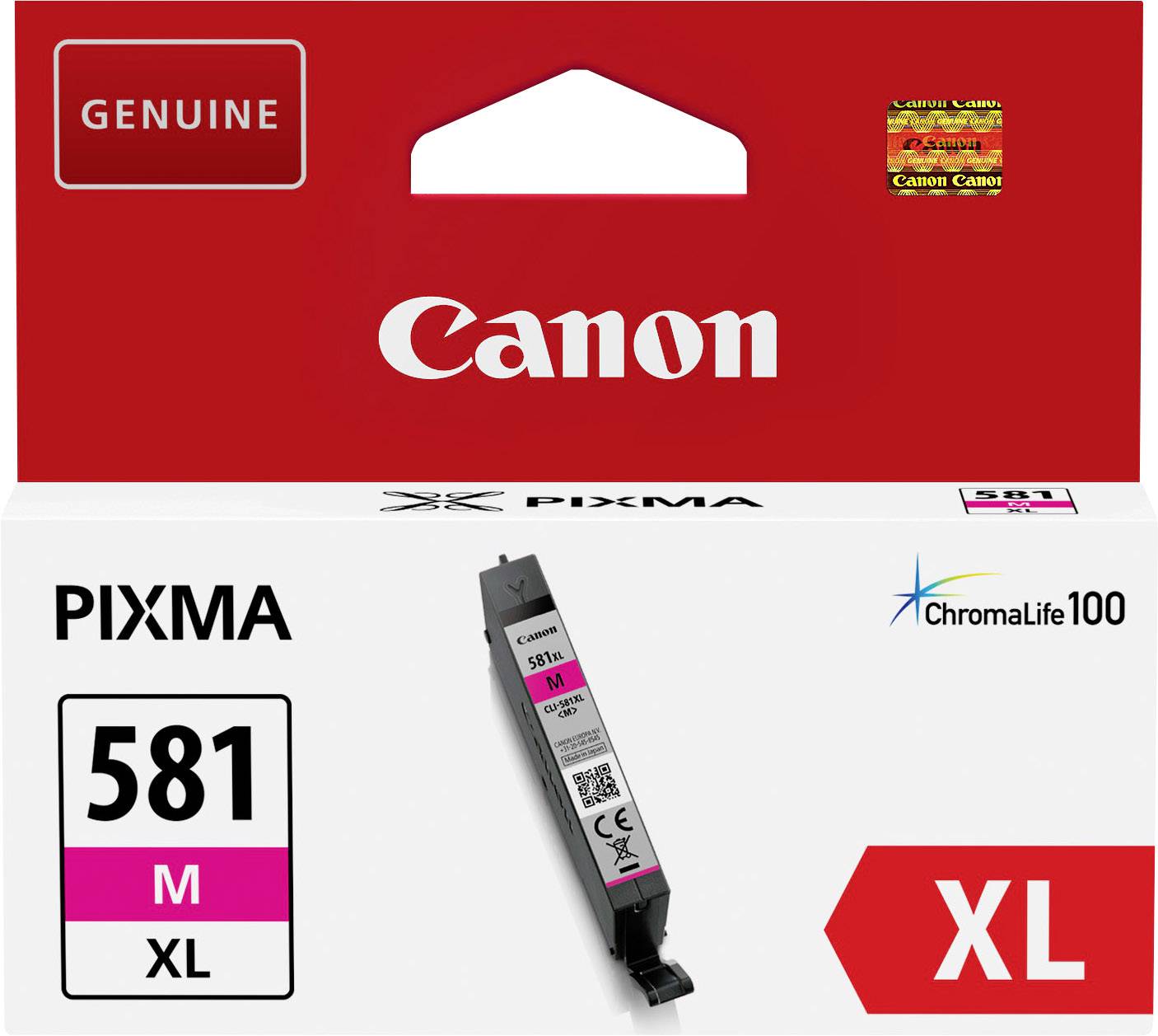 Canon Encre CLI-581M XL d'origine magenta 2050C001 Encre