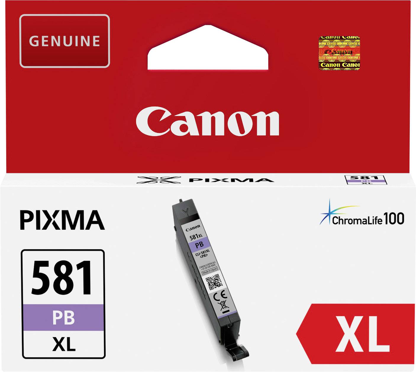 Canon Encre CLI-581PB XL d'origine bleu photo 2053C001 Encre