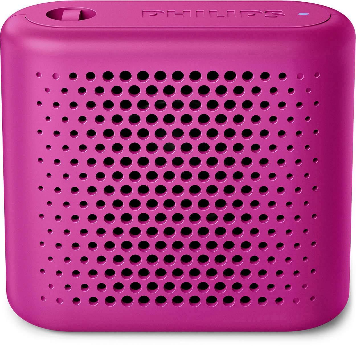 Philips BT55P Bluetooth® Lautsprecher Pink