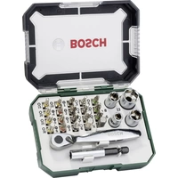 Jeu d'embouts Bosch Accessories Promoline 2607017392 27 pièces vis à fente, vis Pozidriv, cruciforme Phillips, 6 pans intérieurs Jeu d'embouts Bosch Accessories Promoline 2607017392 27 pièces vis à fente, vis Pozidriv, cruciforme Phillips, 6 pans intérieurs