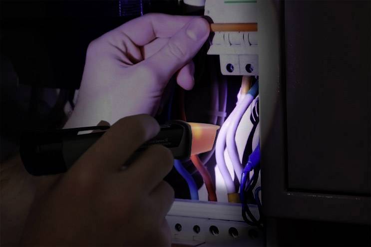 Détecteur de tension sans contact VOLTCRAFT MS-500 CAT IV 1000 V LED, Acoustique