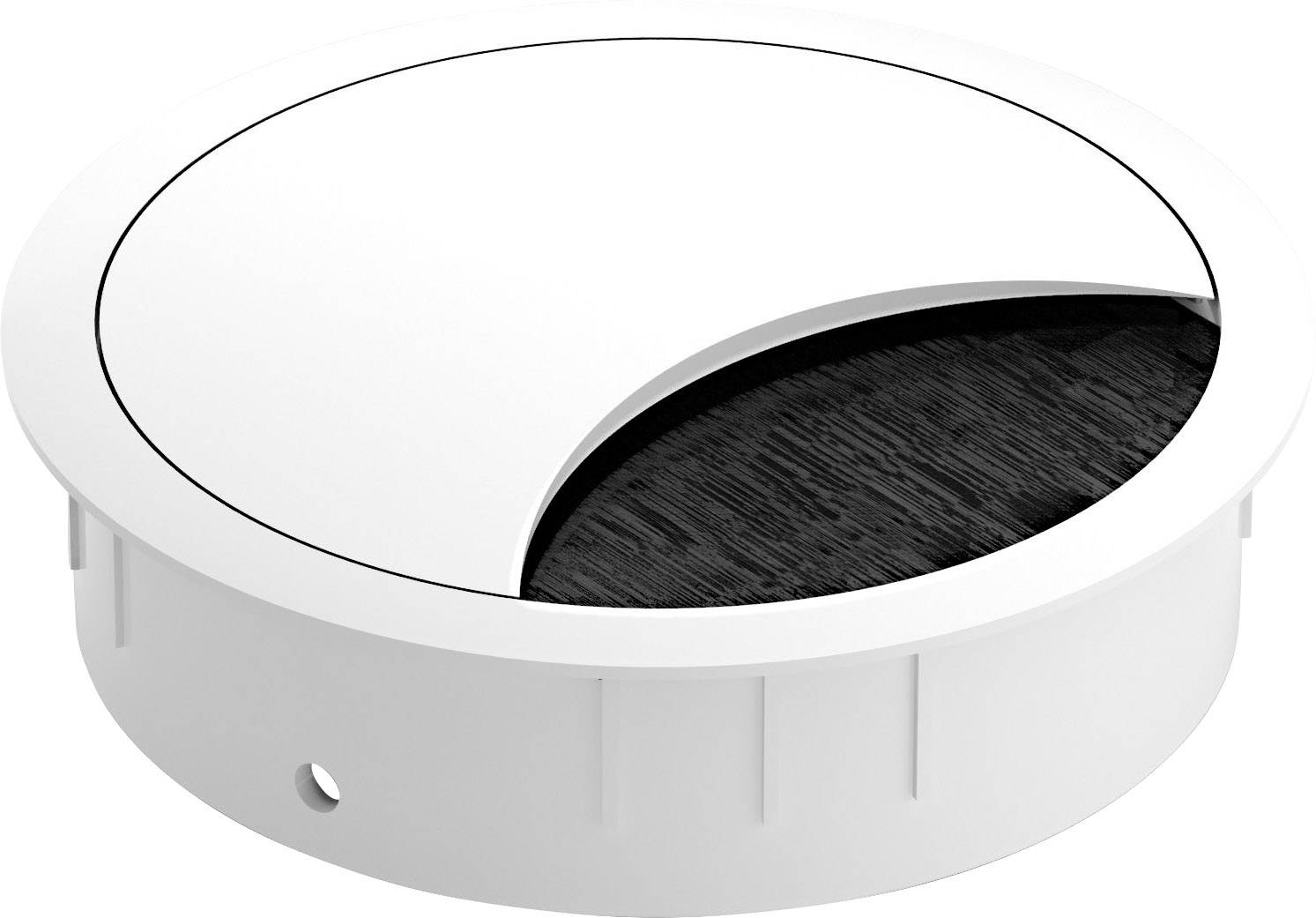 Bachmann 930.303 Passe-câbles rond Zinc moulé sous pression blanc 1 pc(s)
