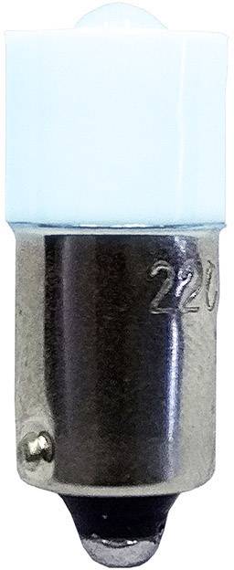 Barthelme 53120415 Voyant de signalisation LED blanc lumière du jour BA9S 12 V/DC, 12 V/AC