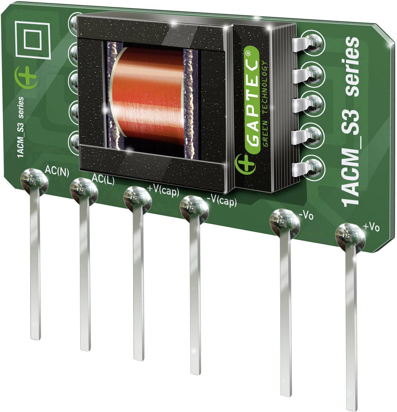 Gaptec 1ACM_24S3 Module d'alimentation CA/CC, ouvert 24 V/DC 1 W