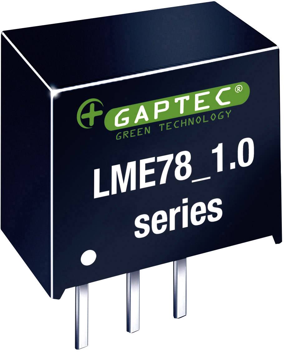 Convertisseur CC/CC pour circuits imprimés Gaptec LME78_03-1.0 10070822 24 V/DC 3.3 V/DC 1 A 3.3 W Nbr. de sorties: 1 x 1 pc(s)