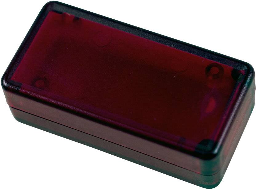 Hammond Electronics 1551BTRD Boîtier universel 15 x 25 x 50 ABS rouge (transparent) 1 pc(s)