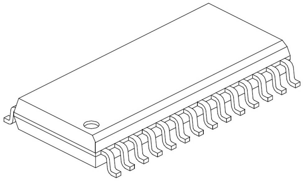 Microcontrôleur embarqué Microchip Technology PIC16F883-I/SO SOIC-28 8-Bit 20 MHz Nombre I/O 24 1 pc(s)