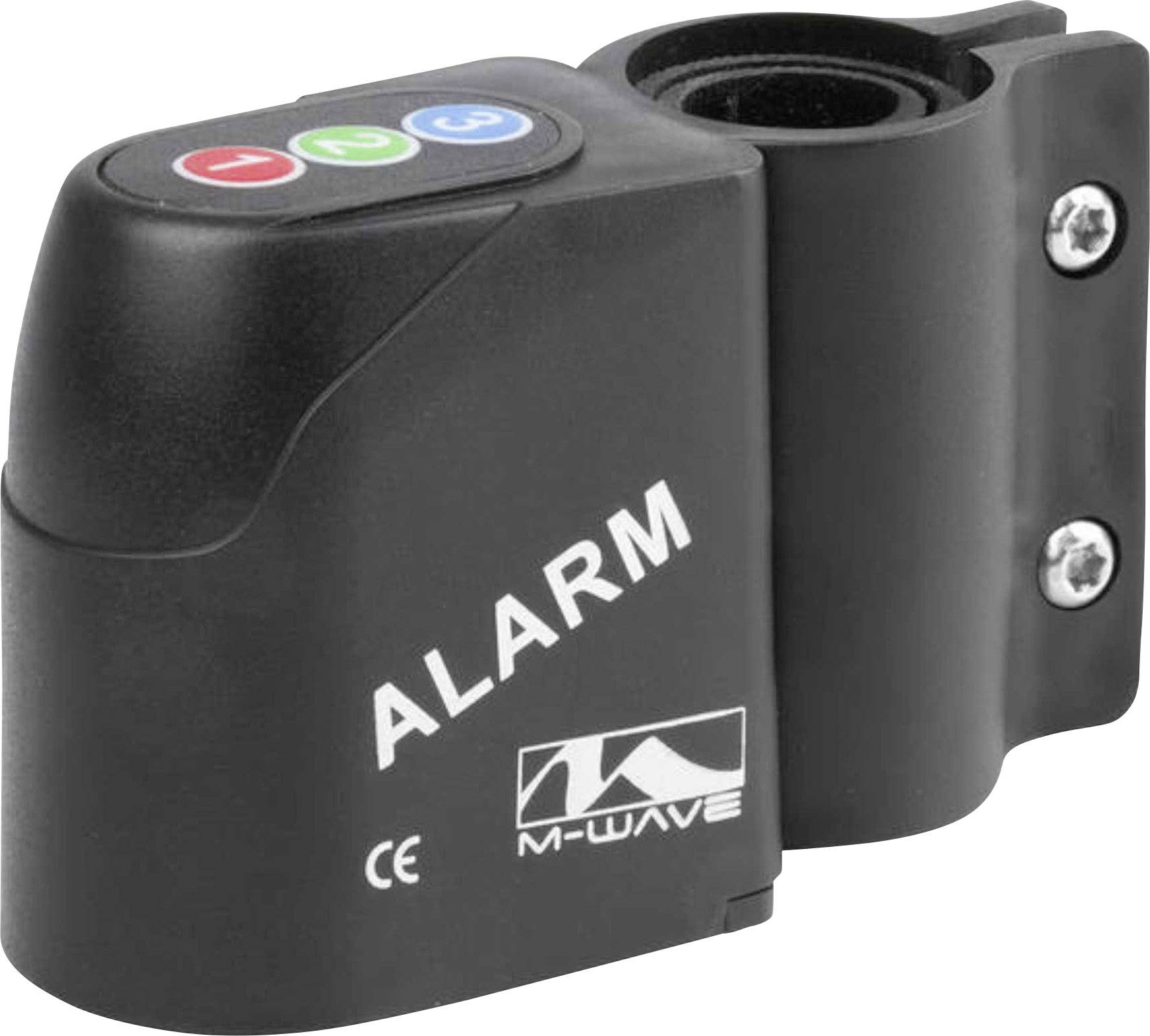 M-Wave WATCH DOG Alarme automatique pour vélo noir