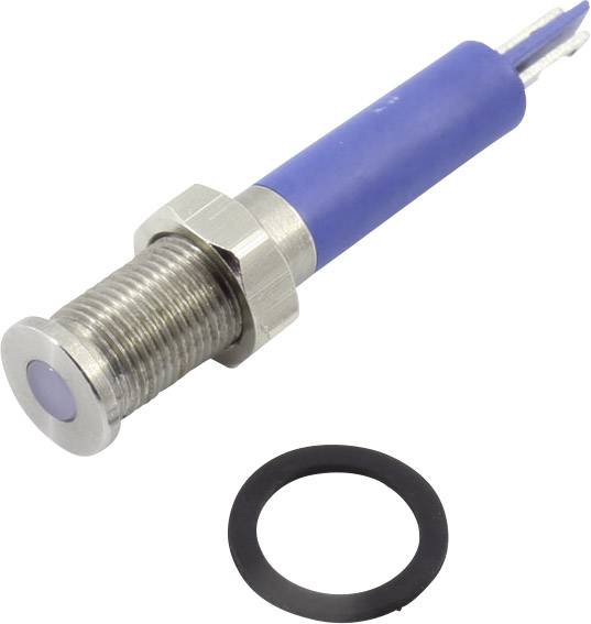 TRU COMPONENTS 1605947 Voyant de signalisation LED blanc 24 V DC/AC 350 mcd