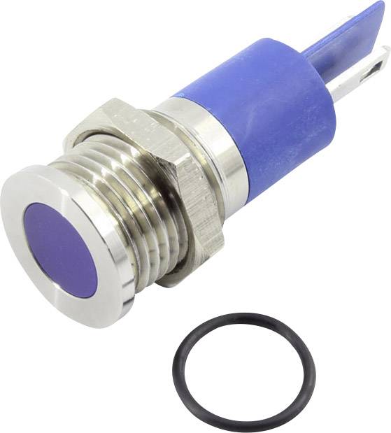 TRU COMPONENTS 1605987 Voyant de signalisation LED bleu 24 V DC/AC 60 mcd