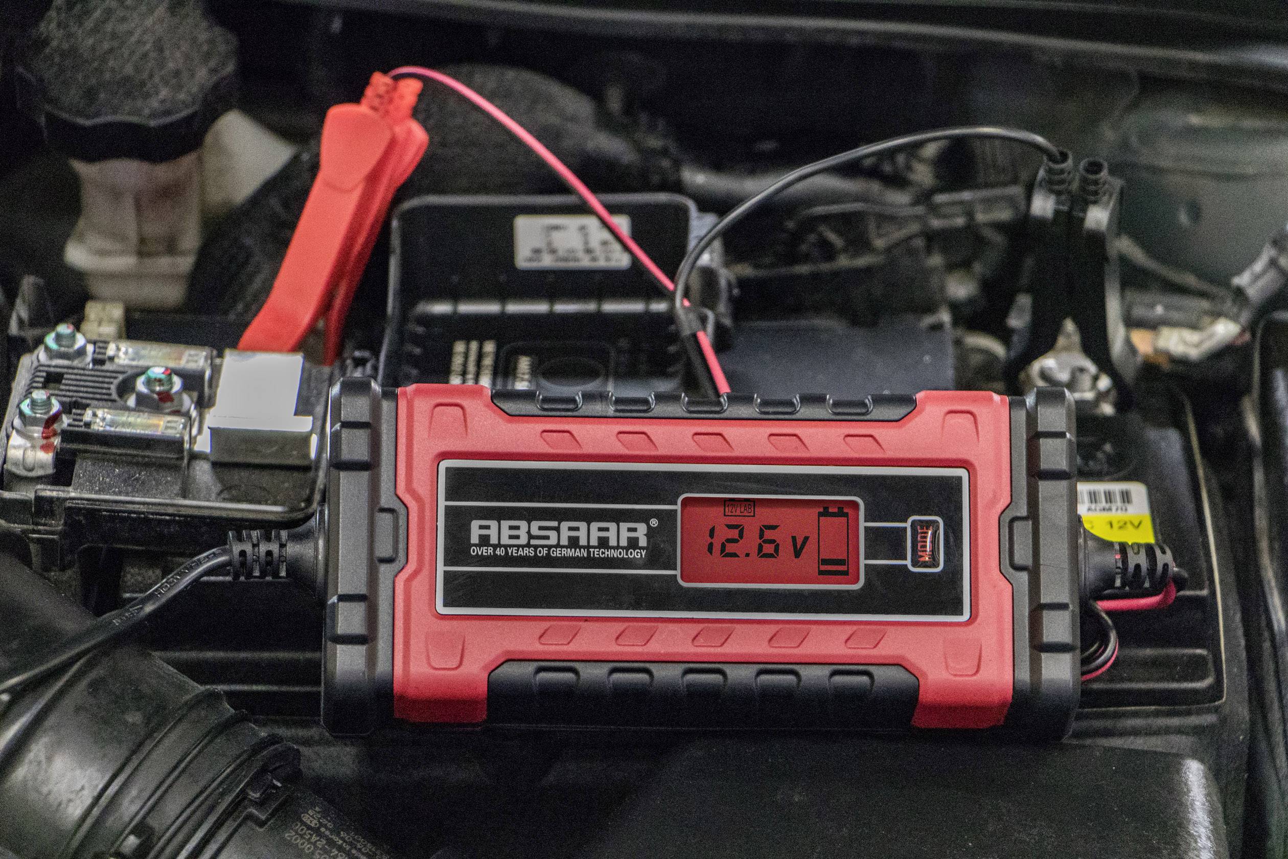 Chargeur automatique Absaar 158001 12 V, 6 V