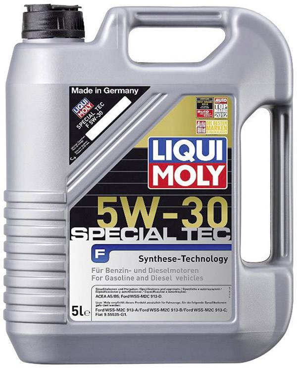 Liqui Moly SPECIAL TEC F 5W-30 3853 Huile pour moteur 5 l