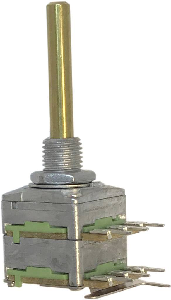 Potentiomètre rotatif 1 tour Potentiometer Service 63256-02400-4003/B25K RD1602F-20B4-30R6-B25k-602 stéréo 0.2 W 25 kΩ 1 pc(s)