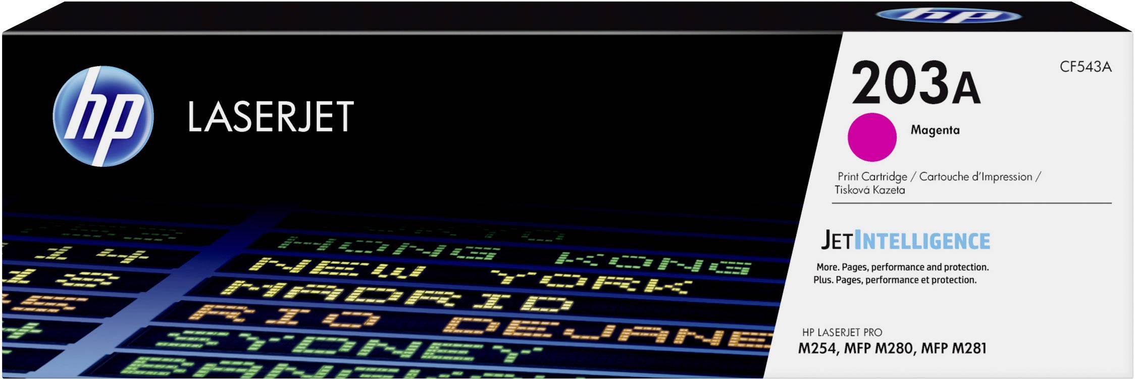 HP Toner 203A d'origine magenta 1300 pages CF543A