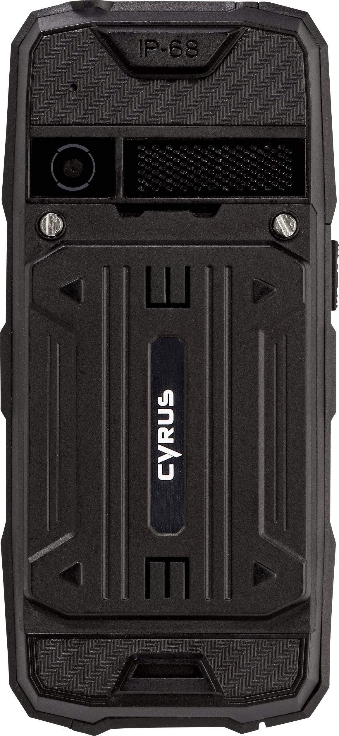 Cyrus CM8 Solid Téléphone portable outdoor noir
