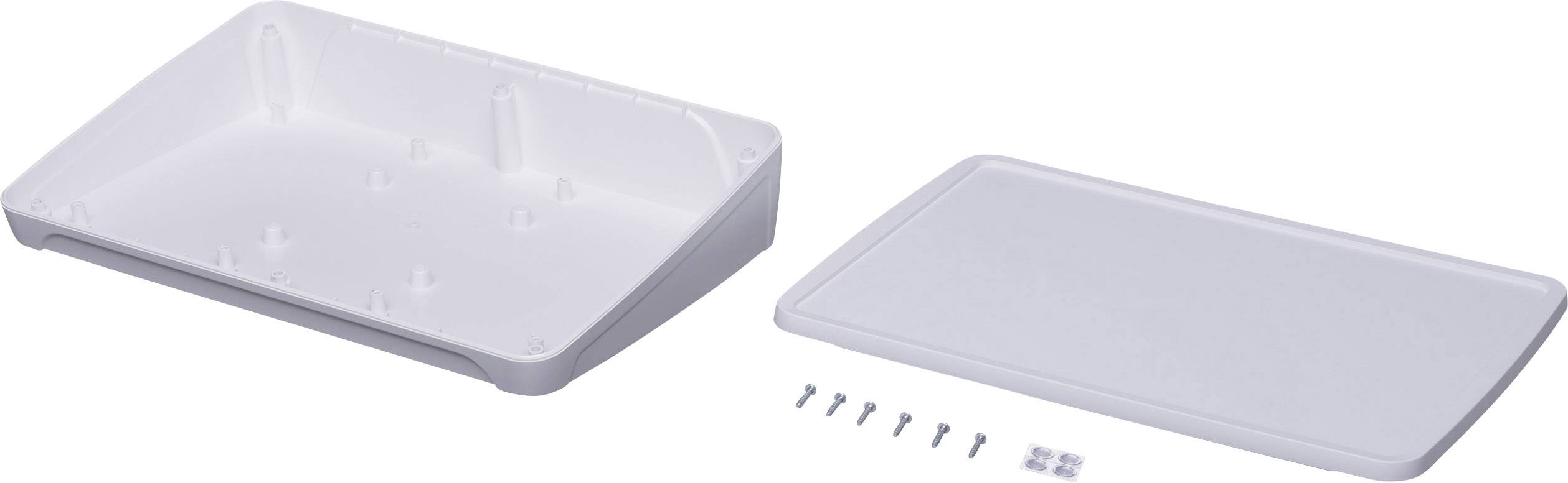 Bopla BOP 10.1 PQ-9016 Boîtier pupitre (L x l x H) 285 x 198 x 61.2 mm ABS blanc (RAL 9016) 1 pc(s)