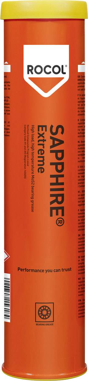Rocol Sapphire Extreme Graisse disulfure de molybdène Sapphire Extreme 400 g