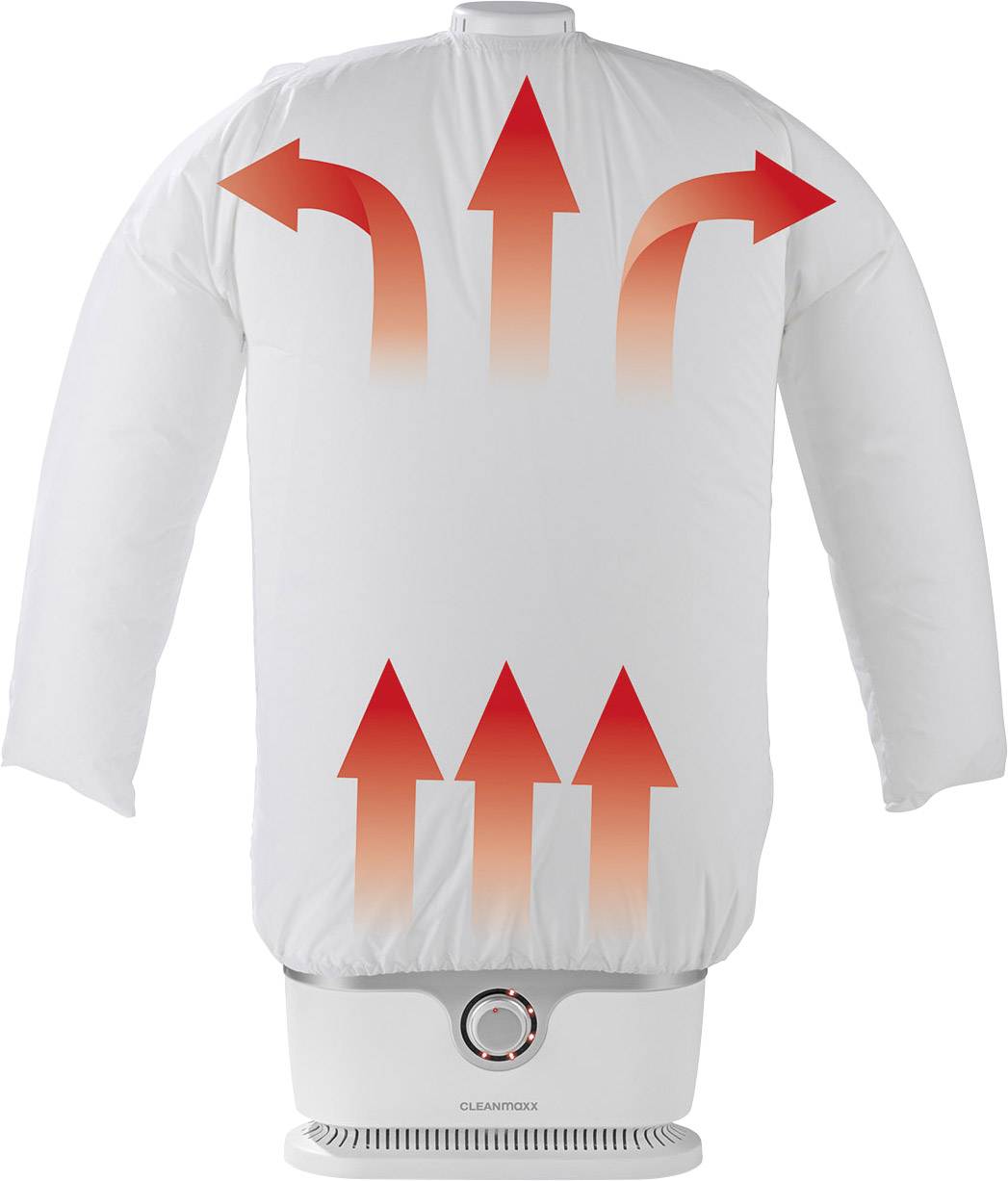 Défroisseur pour chemises CleanMaxx 00384 1800 W blanc