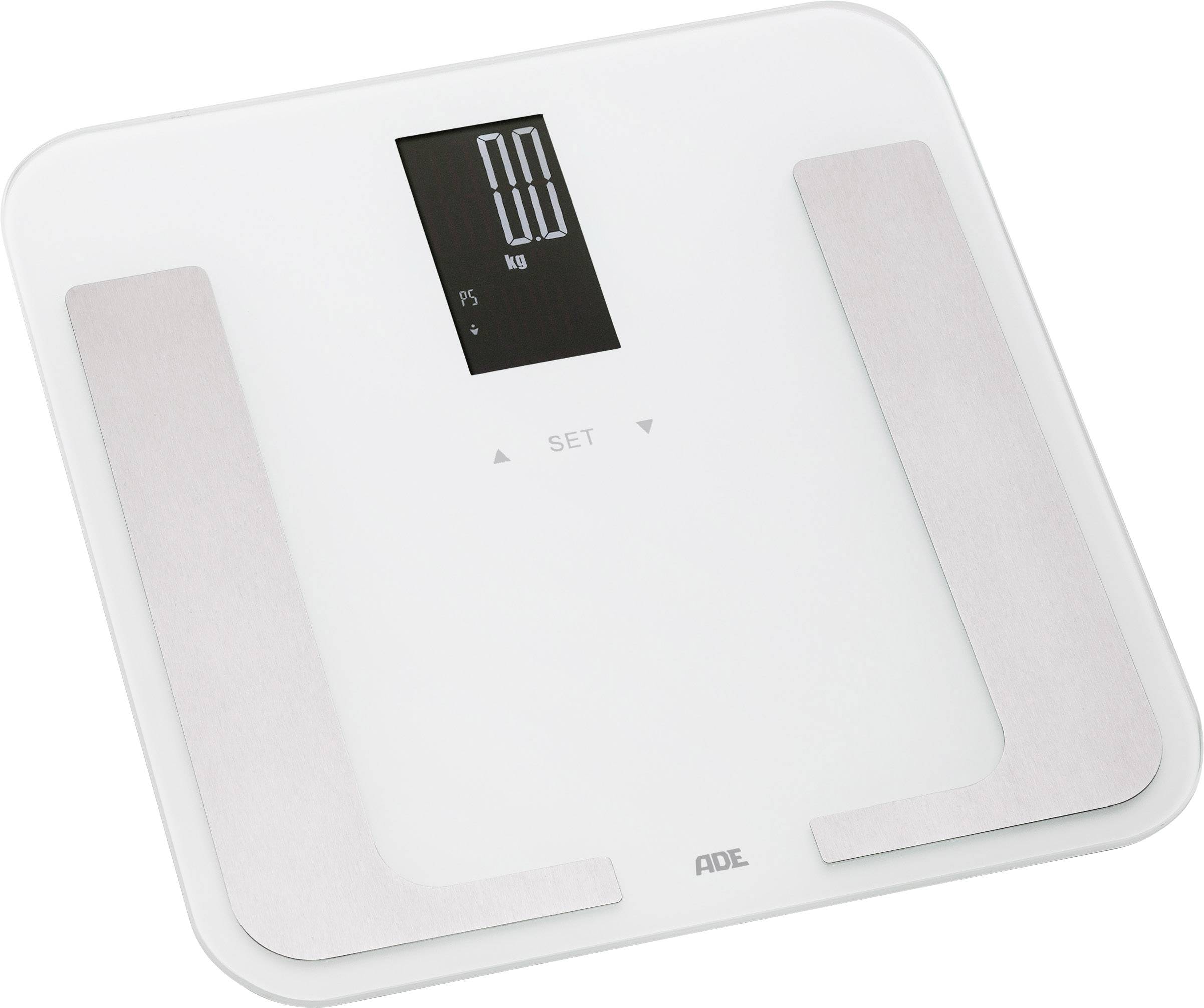 ADE BA 1402 Bella Körperanalysewaage Wägebereich (max.)=180 kg Weiß