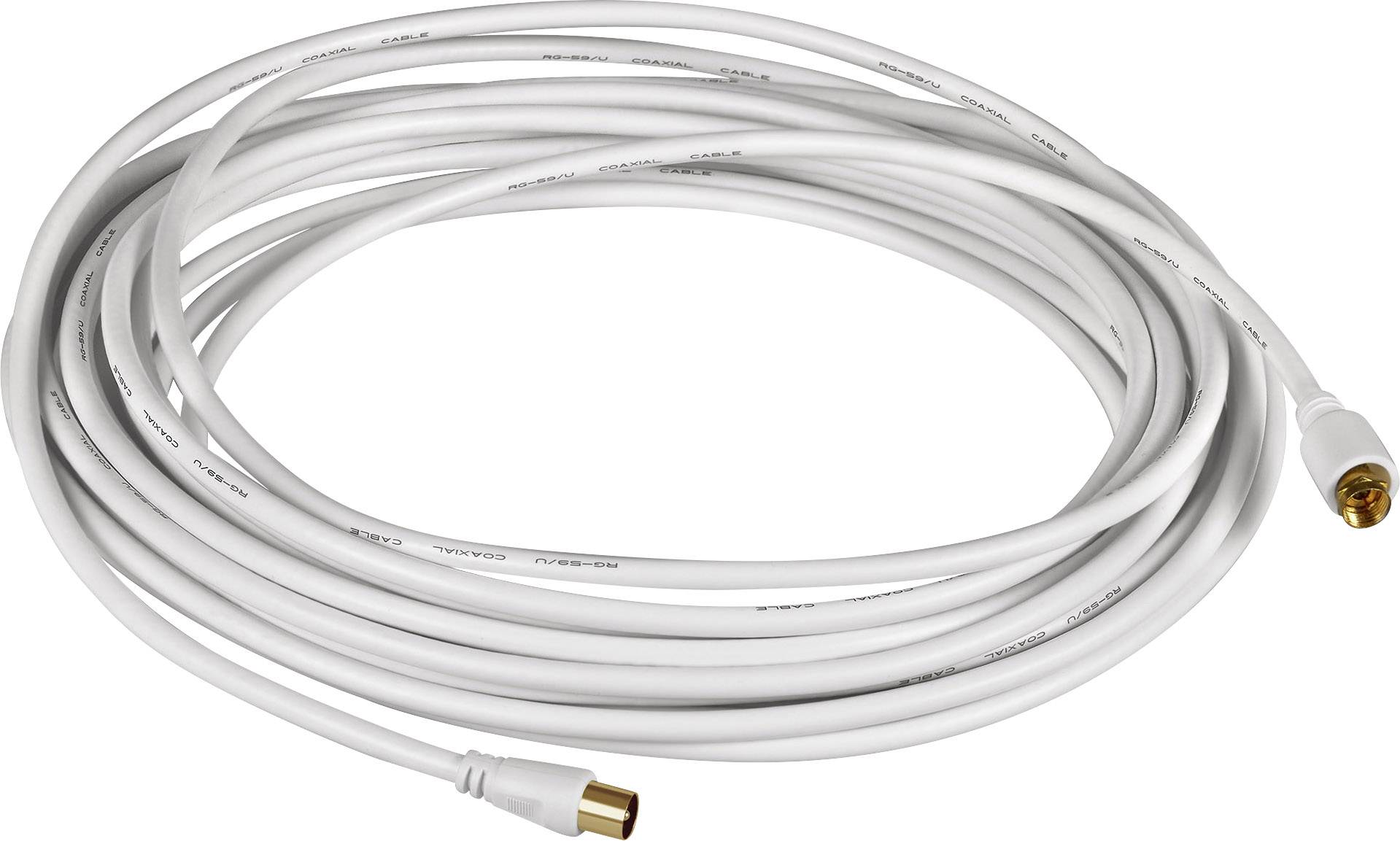 Oehlbach Scope Vision Outdoor Antenne de toit TNT passive extérieure blanc