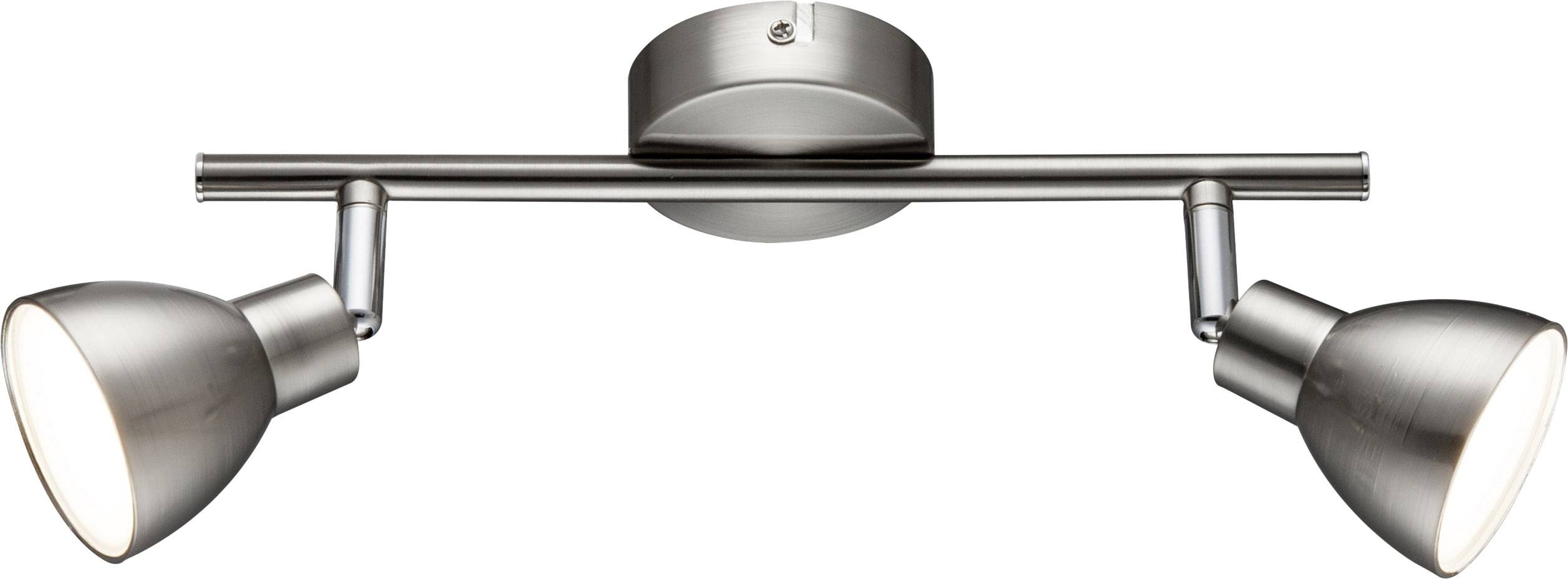 ACTION Lester 725102540000 Plafonnier à spot LED 10 W nickel (mat), chrome