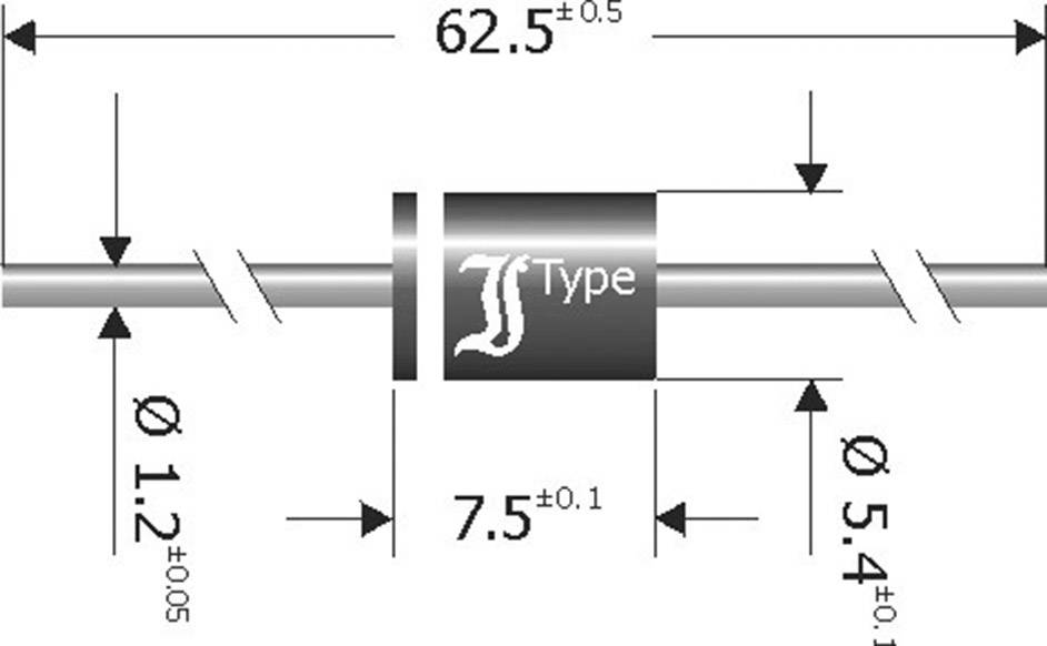 Diode de redressement Schottky barrière TRU COMPONENTS TC-SB840 1581996 DO-201 40 V 8 A