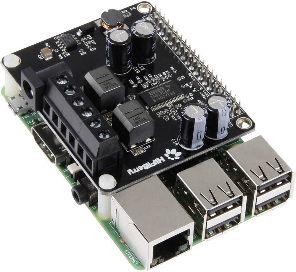 HiFiBerry AMP2 Platine d'extension Raspberry Pi®