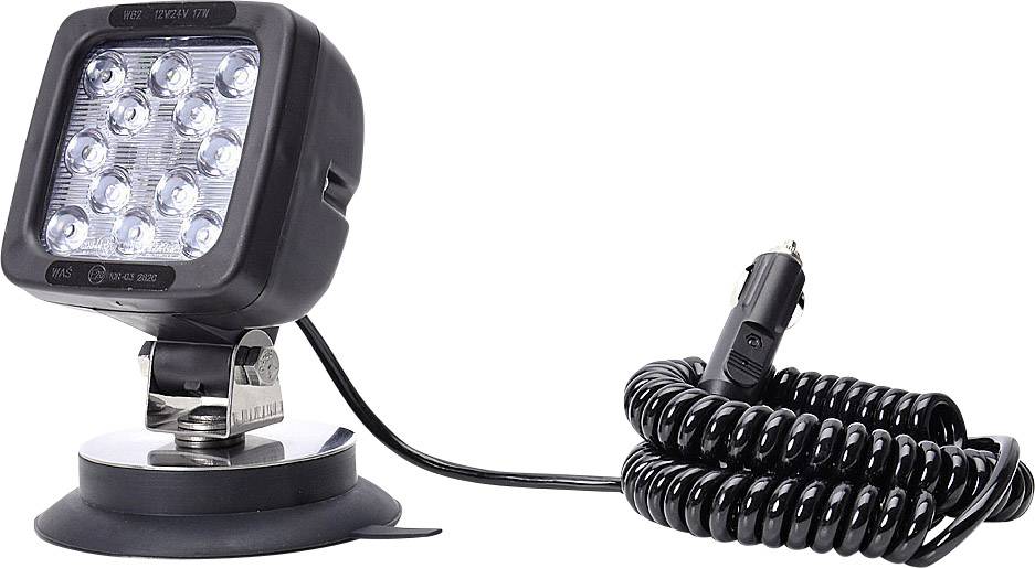 WAS Projecteur de travail 12 V, 24 V W82 692.4 éclairage à large spectre (l x H x P) 101 x 148 x 78 mm 2000 lm