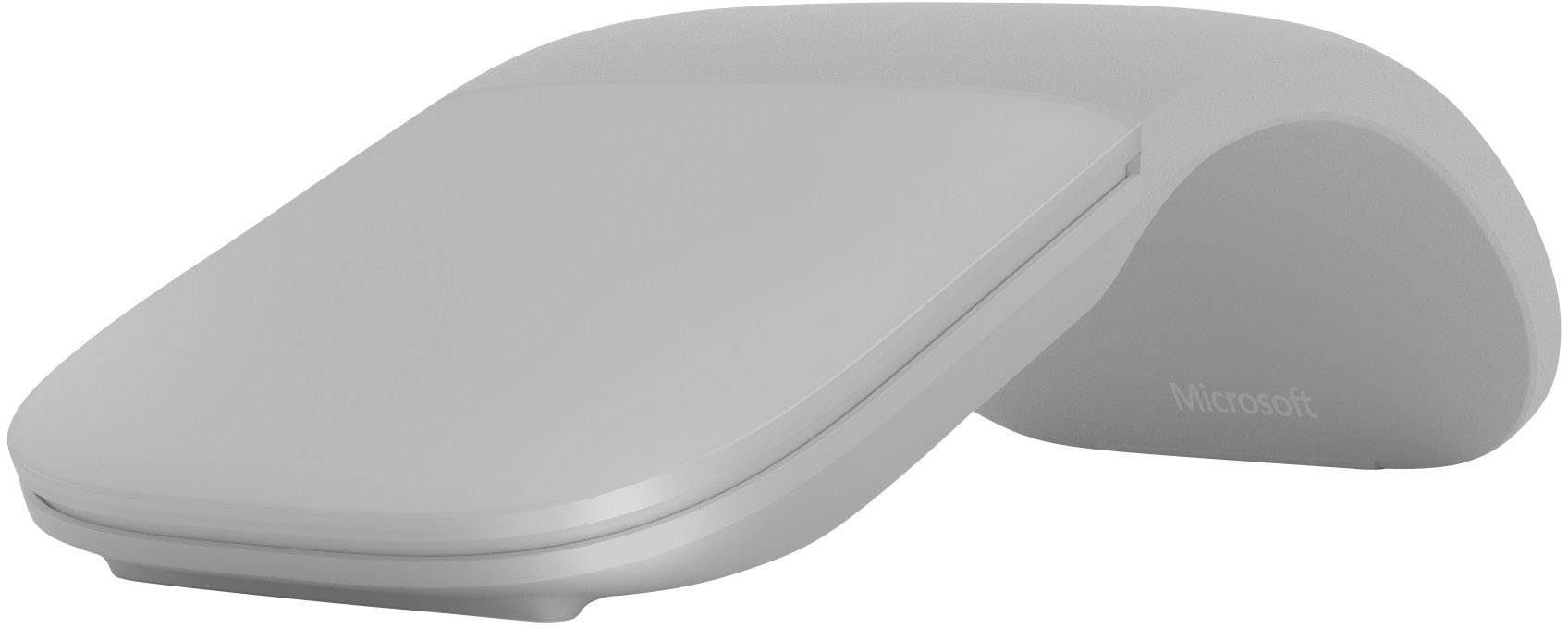 Microsoft Surface Arc Mouse Souris Bluetooth optique gris-platine 2 Boutons 1000 dpi