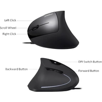 Perixx Perimice-513L Souris ergonomique USB optique noir 5 Boutons 2000 dpi ergonomique Perixx Perimice-513L Souris ergonomique USB optique noir 5 Boutons 2000 dpi ergonomique