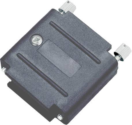 Un adaptateur électrique noir avec des bornes à vis, utilisé pour connecter des câbles dans des appareils électroniques.