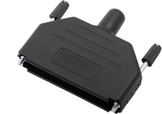 Capot SUB-D 37 pôles encitech DPPK37-BK-RG-K 6260-0101-54 matière plastique 180 ° noir