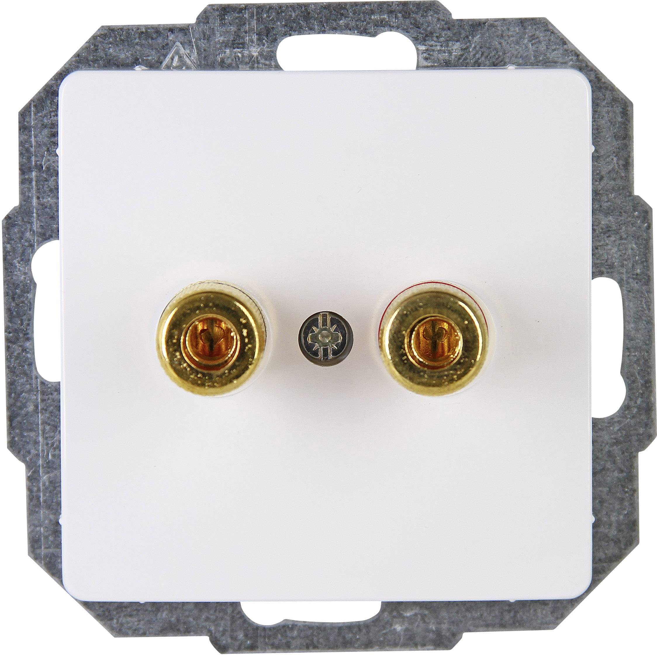 Kopp Insert Prise pour haut-parleur HK05 blanc arctique 921502009 1 pc(s)