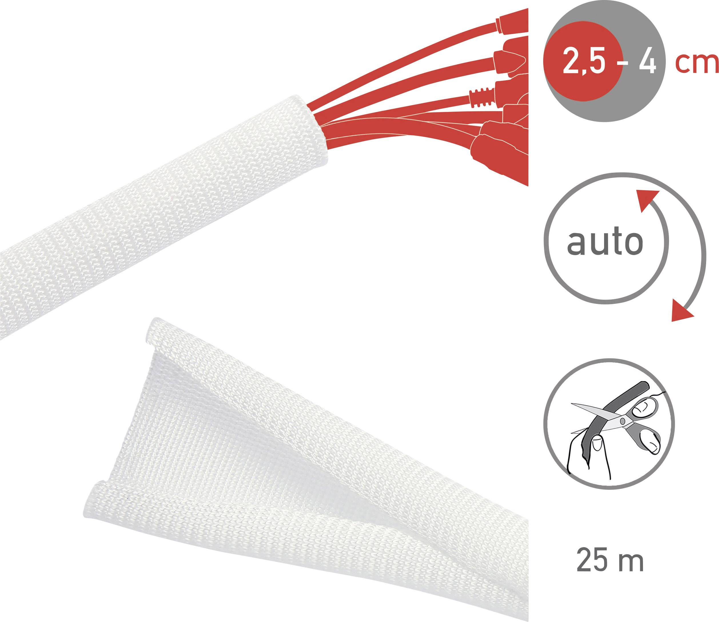 Gaine pour câble Label the Cable PRO 5120 blanc