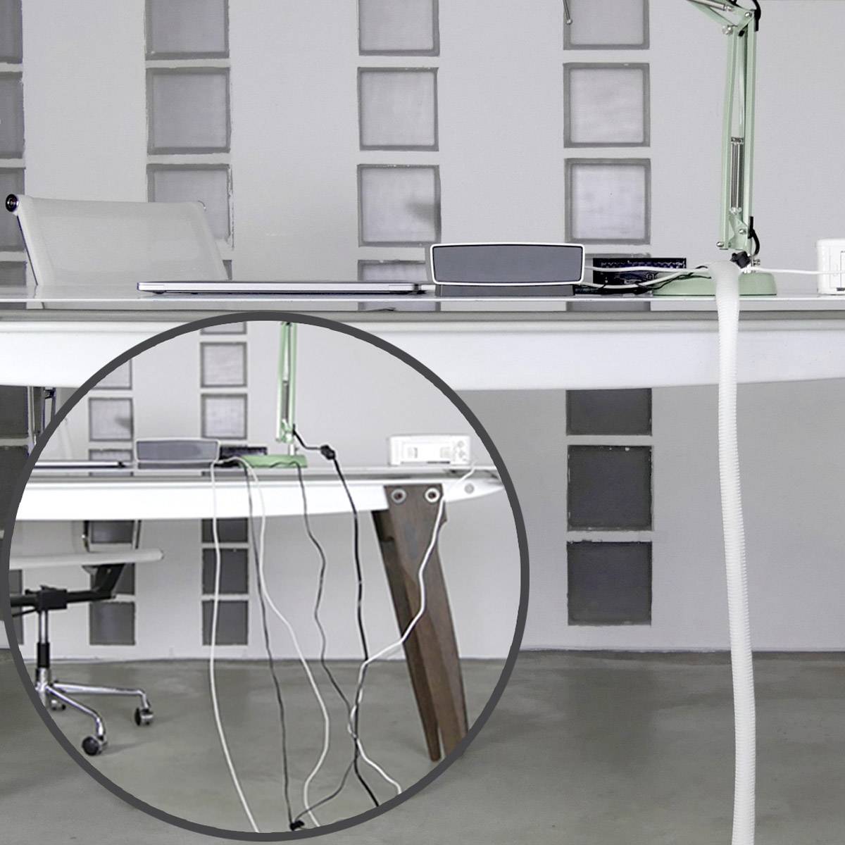 Gaine pour câble Label the Cable LTC 5120 blanc