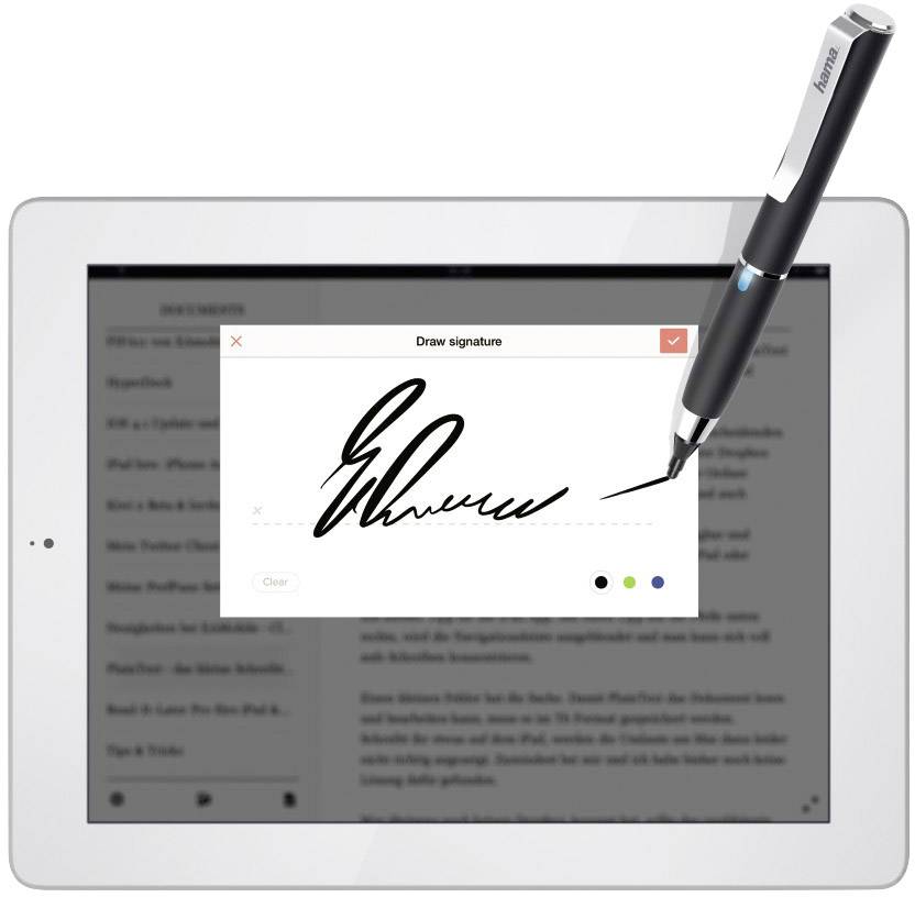 Hama Active Fineline Stylet noir