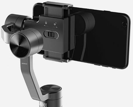Dobot Rigiet Gimbal elektrisch 1/4 Zoll Aluminium (matt)