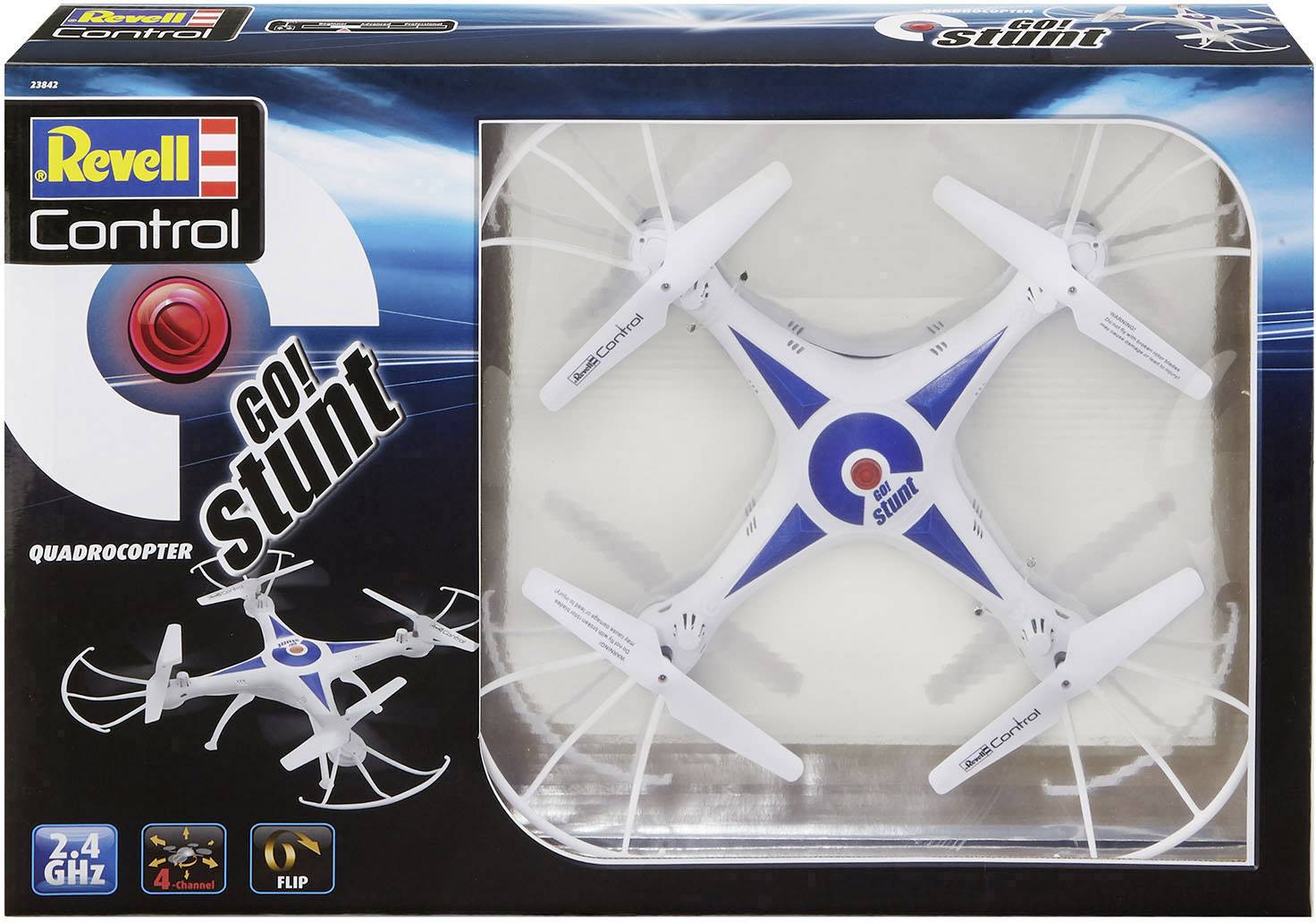 Revell Control GO! STUNT Drone quadricoptère prêt à voler (RtF) débutant